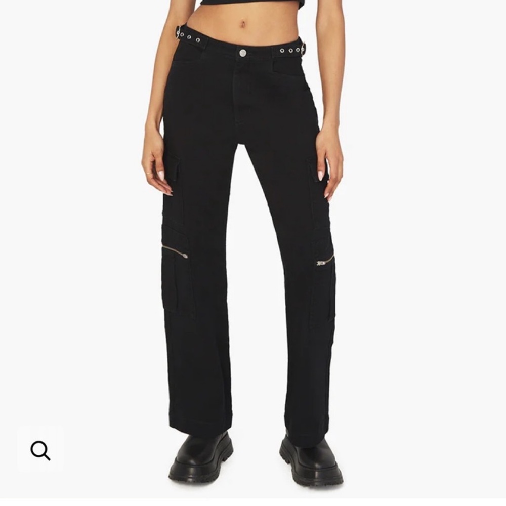 Black Utility Jeans WeWoreWhat size 25